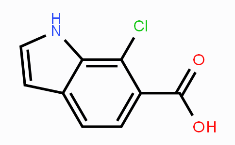 CAS No. 1055320-72-3, 7-Chloro-1H-indole-6-carboxylic acid