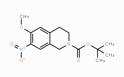 CAS No. 921224-62-6, tert-Butyl 6-methoxy-7-nitro-1,2,3,4-tetrahydroisoquinoline-2-carboxylate