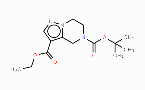 CAS No. 1286753-88-5, 5-tert-Butyl-3-ethyl-6,7-dihydropyrazolo-[1,5-a]pyrazine-3,5(4H)-dicarboxylate