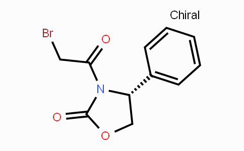 CAS No. 227602-36-0, (4R)-3-(2-Bromoacetyl)-4-phenyl-1,3-oxazolidin-2-one