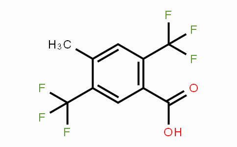 CAS No. 1706436-17-0, 4-Methyl-2,5-bis(trifluoromethyl)benzoic acid