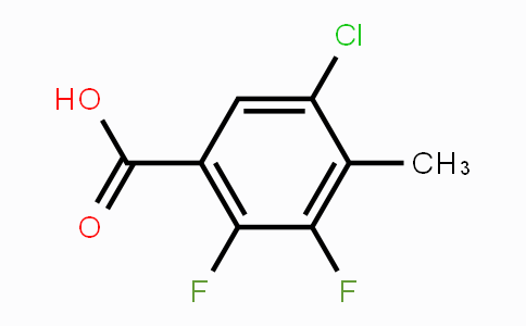 CAS No. 773869-46-8, 5-Chloro-2,3-difluoro-4-methylbenzoic acid