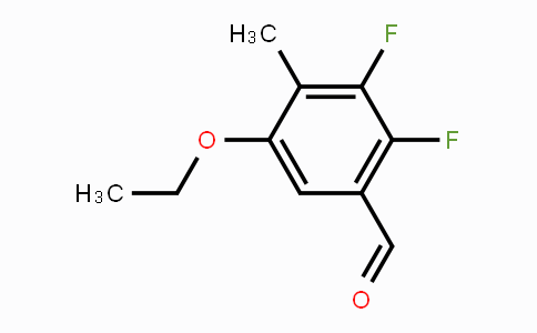 CAS No. 1706446-37-8, 5-Ethoxy-2,3-difluoro-4-methylbenzaldehyde