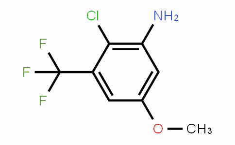CAS No. 1706436-22-7, 2-Chloro-5-methoxy-3-(trifluoromethyl)aniline