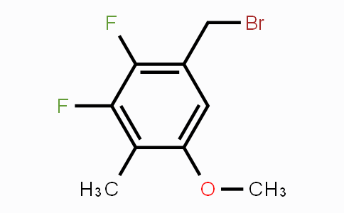 CAS No. 1706430-78-5, 2,3-Difluoro-5-methoxy-4-methylbenzyl bromide