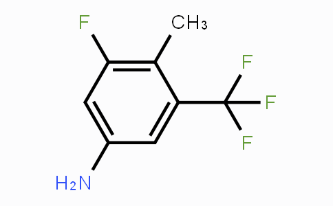 CAS No. 1706430-24-1, 3-Fluoro-4-methyl-5-(trifluoromethyl)aniline
