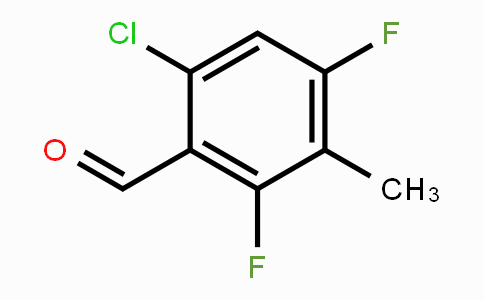 CAS No. 1706435-05-3, 6-Chloro-2,4-difluoro-3-methylbenzaldehyde