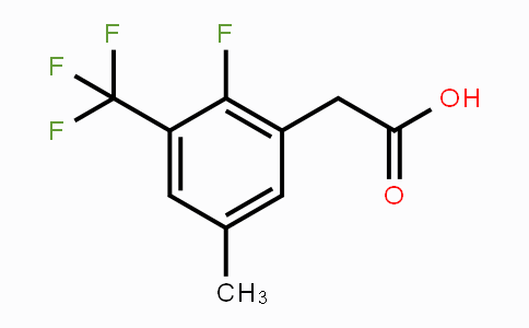 CAS No. 1706452-86-9, 2-Fluoro-5-methyl-3-(trifluoromethyl)-phenylacetic acid