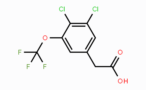 CAS No. 1706430-35-4, 3,4-Dichloro-5-(trifluoromethoxy)phenylacetic acid