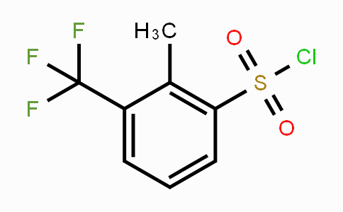 CAS No. 1191545-46-6, 2-Methyl-3-(trifluoromethyl)-benzenesulfonyl chloride