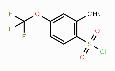 CAS No. 376637-84-2, 2-Methyl-4-(trifluoromethoxy)-benzenesulfonyl chloride