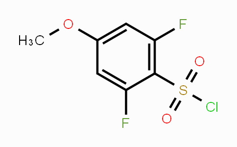 CAS No. 1178498-86-6, 2,6-Difluoro-4-methoxybenzenesulfonyl chloride