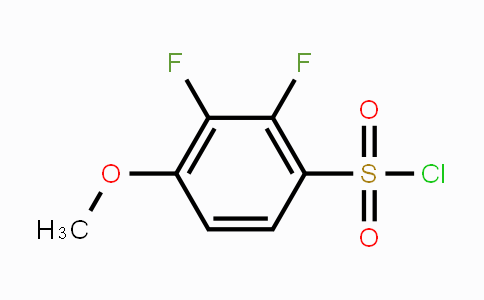 CAS No. 1341660-99-8, 2,3-Difluoro-4-methoxybenzenesulfonyl chloride
