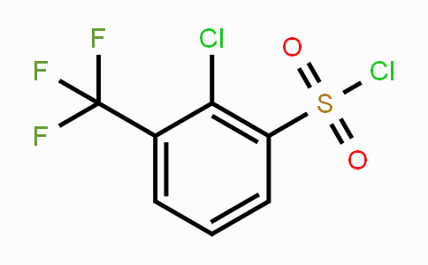 CAS No. 1214346-10-7, 2-Chloro-3-(trifluoromethyl)-benzenesulfonyl chloride