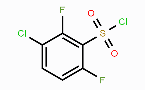CAS No. 1208077-31-9, 3-Chloro-2,6-difluorobenzenesulfonyl chloride