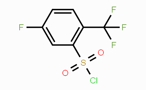 CAS No. 915763-87-0, 5-Fluoro-2-(trifluoromethyl)-benzenesulfonyl chloride