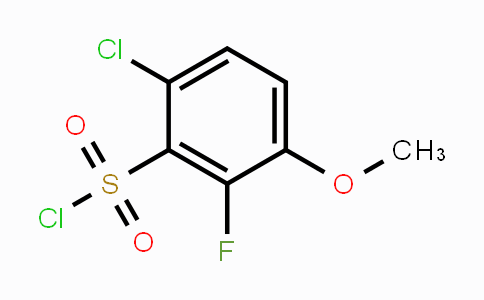 CAS No. 1706458-71-0, 6-Chloro-2-fluoro-3-methoxybenzenesulfonyl chloride