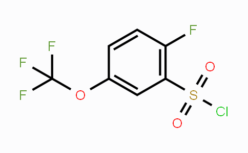 CAS No. 1446478-70-1, 2-Fluoro-5-(trifluoromethoxy)-benzenesulfonyl chloride