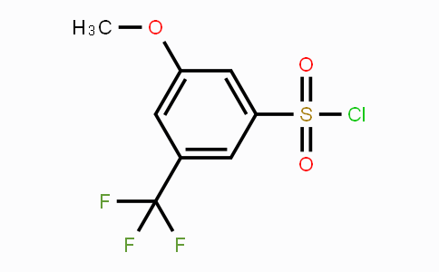 CAS No. 1146355-33-0, 3-Methoxy-5-(trifluoromethyl)-benzenesulfonyl chloride