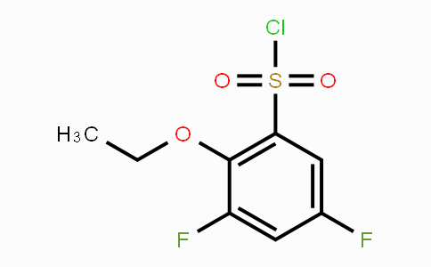 CAS No. 1487710-75-7, 2-Ethoxy-3,5-difluorobenzenesulfonyl chloride