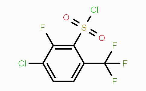 CAS No. 1706461-25-7, 3-Chloro-2-fluoro-6-(trifluoromethyl)-benzenesulfonyl chloride