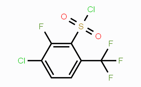 1706461-25-7 | 3-Chloro-2-fluoro-6-(trifluoromethyl)-benzenesulfonyl chloride