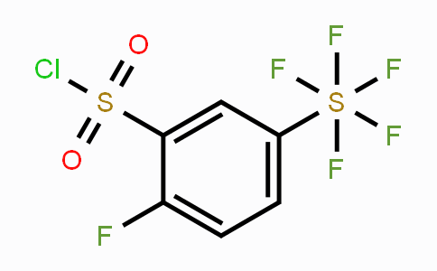 CAS No. 1706447-01-9, 2-Fluoro-5-(pentafluorosulfur)-benzenesulfonyl chloride