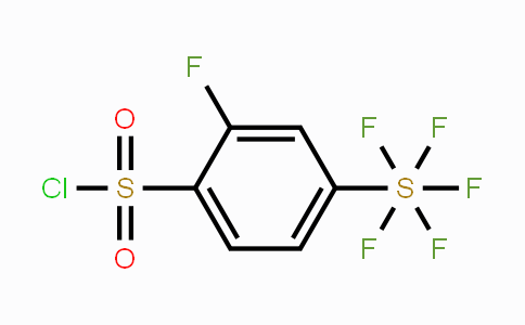 CAS No. 1706462-71-6, 2-Fluoro-4-(pentafluorosulfur)-benzenesulfonyl chloride