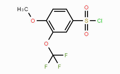 CAS No. 956468-19-2, 4-Methoxy-3-(trifluoromethoxy)-benzenesulfonyl chloride