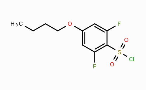 CAS No. 1706431-01-7, 4-Butoxy-2,6-difluorobenzenesulfonyl chloride