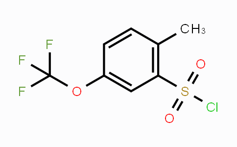 CAS No. 1261852-46-3, 2-Methyl-5-(trifluoromethoxy)-benzenesulfonyl chloride
