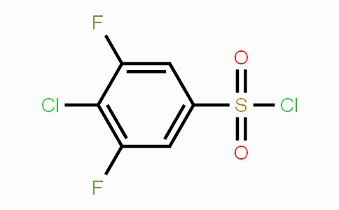 CAS No. 1706435-19-9, 4-Chloro-3,5-difluorobenzenesulfonyl chloride