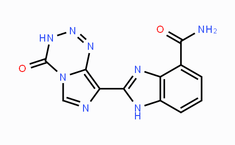CAS No. 1706430-63-8, 2-(4-Oxo-3,4-dihydroimidazo[5,1-d][1,2,3,5]tetrazin-8-yl)-1H-benzo[d]imidazole-4-carboxamide