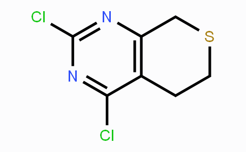 CAS No. 1434142-20-7, 2,4-Dichloro-6,8-dihydro-5H-thiopyrano[3,4-d]pyrimidine