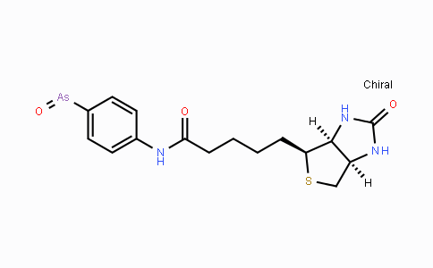 N-(4-Arsorylphenyl)-5-((3aS,4S,6aR)-2-oxohexahydro-1H-thieno[3,4-d]imidazol-4-yl)pentanamide