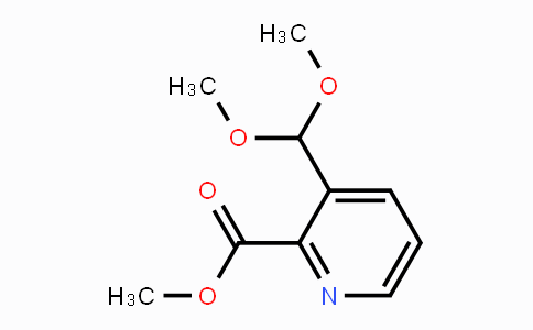 CAS No. 133155-81-4, Methyl 3-(dimethoxymethyl)picolinate