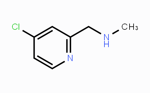 CAS No. 881205-08-9, 1-(4-Chloropyridin-2-yl)-N-methylmethanamine