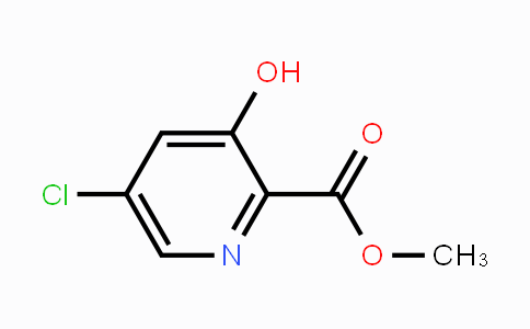 CAS No. 1256790-90-5, Methyl 5-chloro-3-hydroxypicolinate