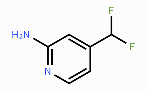 CAS No. 1346536-47-7, 4-(Difluoromethyl)pyridin-2-amine