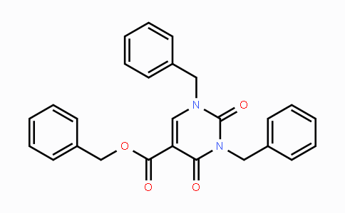 CAS No. 1335053-75-2, Benzyl 1,3-dibenzyl-2,4-dioxo-1,2,3,4-tetrahydropyrimidine-5-carboxylate
