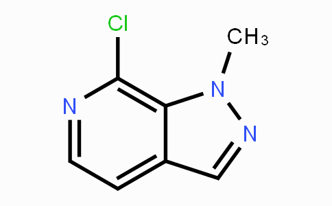 CAS No. 957760-15-5, 7-Chloro-1-methyl-1H-pyrazolo[3,4-c]pyridine