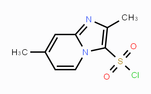 CAS No. 1335052-39-5, 2,7-Dimethylimidazo[1,2-a]pyridine-3-sulfonyl chloride