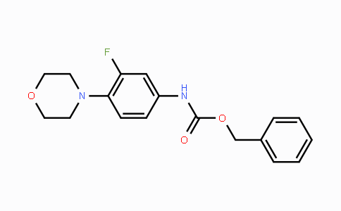 CAS No. 168828-81-7, Benzyl (3-fluoro-4-morpholinophenyl)carbamate