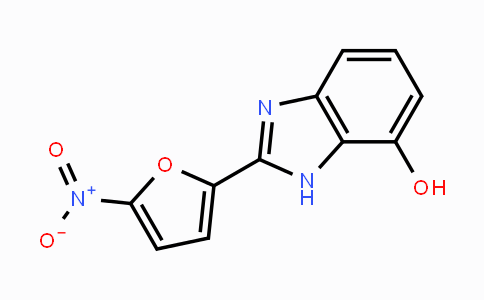 CAS No. 1202677-99-3, 2-(5-Nitrofuran-2-yl)-1H-benzo[d]imidazol-7-ol