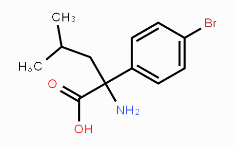 CAS No. 1515918-28-1, 2-Amino-2-(4-bromophenyl)-4-methylpentanoic acid