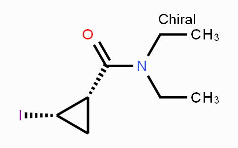 CAS No. 467426-68-2, (cis)-N,N-Diethyl-2-iodocyclopropanecarboxamide