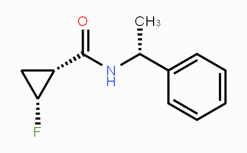 127199-12-6 | cis-2-Fluorocyclopropyl)-N-((R)-1-phenylethyl)acetamide
