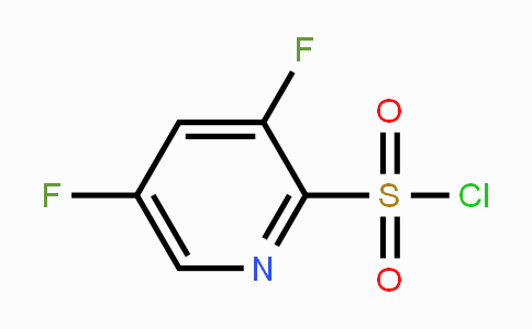 CAS No. 1261587-79-4, 3,5-Difluoropyridine-2-sulfonyl chloride