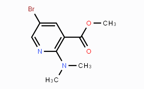 CAS No. 1220419-54-4, Methyl 5-bromo-2-(dimethylamino)nicotinate