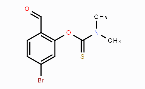 CAS No. 1624261-11-5, O-(5-Bromo-2-formylphenyl) dimethylcarbamothioate